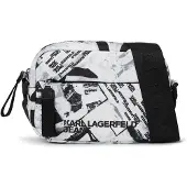 Karl Lagerfeld Essential Cb Aop Umhängetasche Weiß Mann Weiß One size