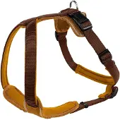 Hunter Geschirr Neopren, Farbe:braun/caramel, Größen:L
