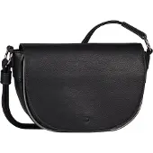 Tom Tailor Denim Handtaschen Alessa, Saddle bag, black, Schwarz