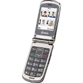 Olympia Grosstastenhandy View 6,1cm (2,4 Zoll), Hörgerätekompatibel, Farbe: Schwarz