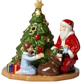 Villeroy & Boch Weihnachtsfigur "Windlicht Bescherung Christmas Toys bunt", bunt, Dekofiguren, Weihnachtsfigur