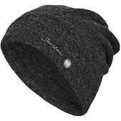 Sterntaler Beanie "Beanie", Mädchen, Gr. 49, grau (anthrazit meliert), Obermaterial: 100% Wolle WO., Mützen Beanie