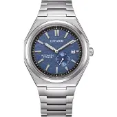 Citizen 1100000002199 , silber (titansilberfarben, blau), Armbanduhren, Damen, 1100000002199, Armbanduhr, Herrenuhr, Damenuhr, Titan, Saphirglas, bis 10bar wasserd.