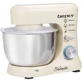 Beper BP.200 KÃ1/4chenmaschine, Kunststoffgehäuse, 1000 Watt, 4,5 l Behälter, 9 Geschwindigkeiten