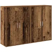 vidaXL Sideboard 2 stk. Altholz 60 x 31 x 84 cm Holzwerkstoff
