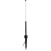 Faro LED-Erdspießlampe Bambou 1068, schwarz, Alu/Glas, Höhe 80 cm