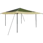 vidaXL Pavillon-Zelt 395 x 395 x 251 cm Grün Stoff