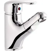 A&n&a aqualine Aqualine KASIOPEA Waschtischarmatur mit ausziehbarer Spülbrause, Chrom