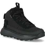 The North Face 1100000002199 "M BERGEN MID WP", Herren, Gr. 42,5, schwarz (tnf schwarz, anthrazit grau), Leder, Schuhe 1100000002199, Winterschuhe, Winterboots, Snowboots, wasserdicht