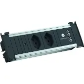 Bachmann KAPSA S 2xCH T13 1xUSB927.060Charger 1xFUSE 10A Strom 0.2m