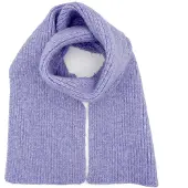 CAPO Strickschal , Damen, lila (violet), Strick, Materialmix, meliert, Modetücher Strickschal, Melange-Optik, wärmend, weich