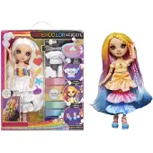 Mga Rainbow High Watercolor & Create Fashion Doll Brown Eyes, Modepuppe, Weiblich, 4 Jahr(e), Gemischte Farben
