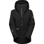 Mammut - Women's Eiger Nordwand Pro Hardshell Hooded Jacket - Regenjacke Gr M schwarz