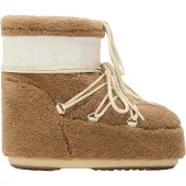 Moon Boot Unisex. 80D1409700 Braune Icon Low-Stiefeletten (36/38), Flach, Schnürung, Lässig