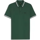 BOSS Green Paddy Poloshirt Regular Fit Piqué Grün