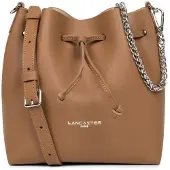 LANCASTER PARIS Pur & Element City Beuteltasche Leder 20 cm