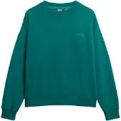 Superdry für Damen. W2012298A Essential Logo Oversized Crew Sweatshirt grün (S), Lässig, Polyester, Langarm