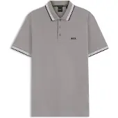 BOSS für Herren. 50469055 Poloshirt Paddy grau (XL), Lässig, Baumwolle, Kurzarm