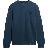 Superdry für Herren. M2014305A Merchant Graphic Sweatshirt navy (XXL), Lässig, Baumwolle, Marine