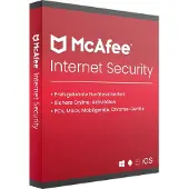 McAfee Internet Security 2026/2027 | Sofortdownload + Produktschlüssel | 3 Geräte | 3 Jahre