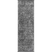 Elle Decoration Teppich "Prisma", grau (silber grau), B:80cm H:5mm L:250cm, Baumwolle, Polyester, Teppiche, Teppich, Glanz-Effekt, Karo Design, Kachel-Optik, Wohnzimmer, Schlafzimmer,Flur