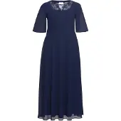 Sheego Abendkleid Marine