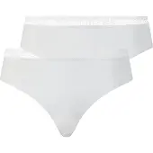 Chantelle Slip "Slip Slip Cozy Chic 2P 2er Pack", Damen, Gr. S, weiß, Obermaterial: 80% Modal CMD. 20% Elasthan EL., Unterhosen Slip