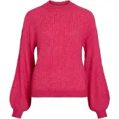 Vila Vivioli Rundhals Strickpullover