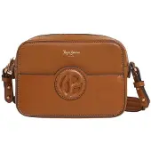 Pepe Jeans für Damen. PL031662 Braune Beverly Umhängetasche (OSFA), Lässig, Polyurethan