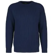 Stoic - Heavy MerinoKnit MMXX.Rutvik Sweater - Merinopullover Gr 3XL blau