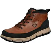 Bugatti Herrenschuhe Stiefel Schnürer Boots Braun Freizeit