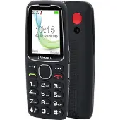 Olympia STAR, Balken, Dual-SIM, 6,1 cm (2.4"), Bluetooth, Schwarz