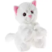 Heunec MISANIMO Glitter-Kitty Babykatze weiß Größe 20 cm