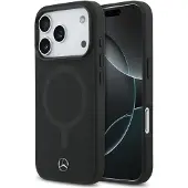 Mercedes Plain Smooth Leather Magsafe Iphone 17 Pro Handyhülle