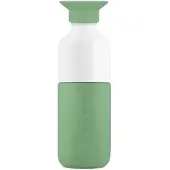 Dopper - Steel - Trinkflasche Gr 350 ml türkis/weiß