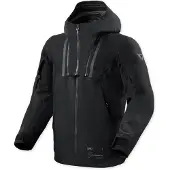 REV'IT! Revit Component 3 H2O wasserdichte Motorrad Textiljacke, schwarz, XL