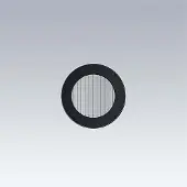 Zumtobel 96633480 Raster CONT3 12L LOUVER BK