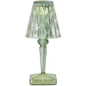 Kartell Battery Tischlampe LED batteriebetrieben Ø12x26 cm