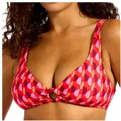 Seafolly - Women's Sorrento Ring Front Tank - Bikini-Top Gr 36 bunt
