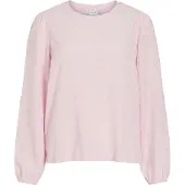 Vila Langarmshirt "VIASTA O-NECK L/S TOP - NOOS"