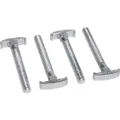 Hager HK7M12S Hakenkopfschraube M12x70mm, Cu10 (4 Stück)