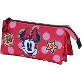KARACTERMANIA Disney Minnie Class triple Federmappe