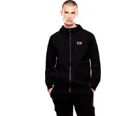EA7 für Herren. 8NPM33_PJVRZ Regular Train Sweatshirt schwarz (XXS), Lässig, Baumwolle