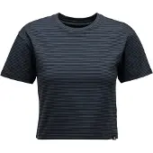 Black Diamond W BD Stripe Crop SS Tee black-carbon (9150) XSM