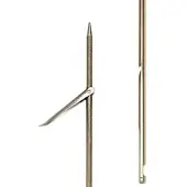 Picasso Gold Inox Stainless Steel Round Notch 6.5 Mm Einflossen-speerschaft