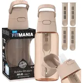 Dafi Solid Filterflasche 4 Filter Cappuccino