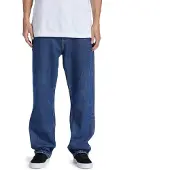 Dc-shoes Relax-fit-Jeans "Worker", Herren, Gr. 34(L) / Länge 34(L), blau (indigo schwarz), Obermaterial: 80% Baumwolle, 20% Baumwolle., Jeans Relax-fit-Jeans