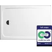 Kaldewei CAYONOPLAN 2270-1, Duschwanne, 150x75cm, 363000010001, Farbe: Alpinweiß