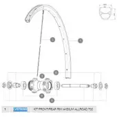 Mavic Aksium Disc Allroad Felge
