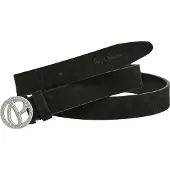 Pepe Jeans für Damen. PL020877 Giselle Gürtel schwarz (S), Lässig, Leder